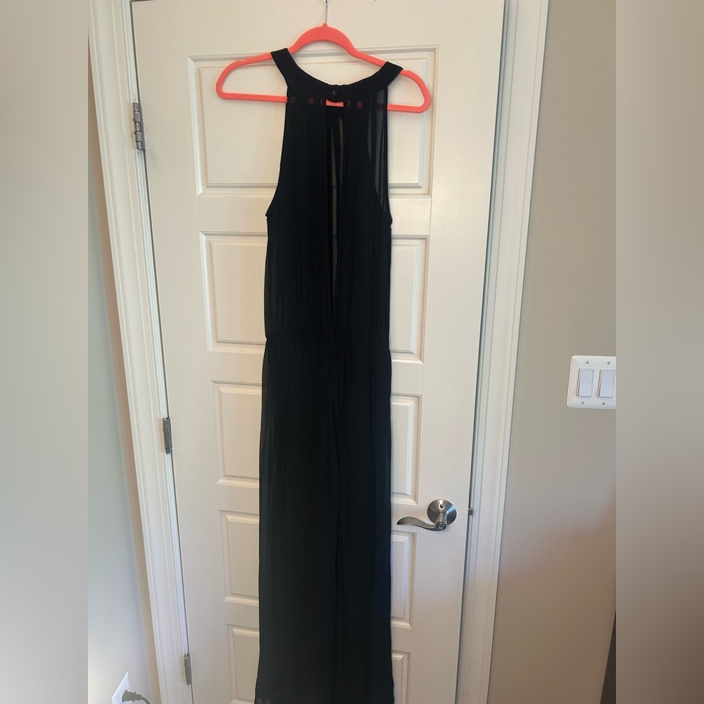 Elegant Black Sleeveless Jumpsuit